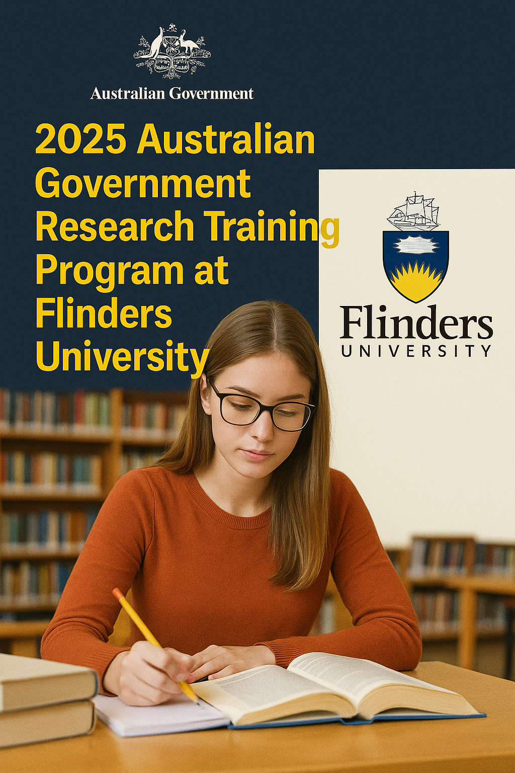 2025 Australian Government Research Training Program at Flinders University