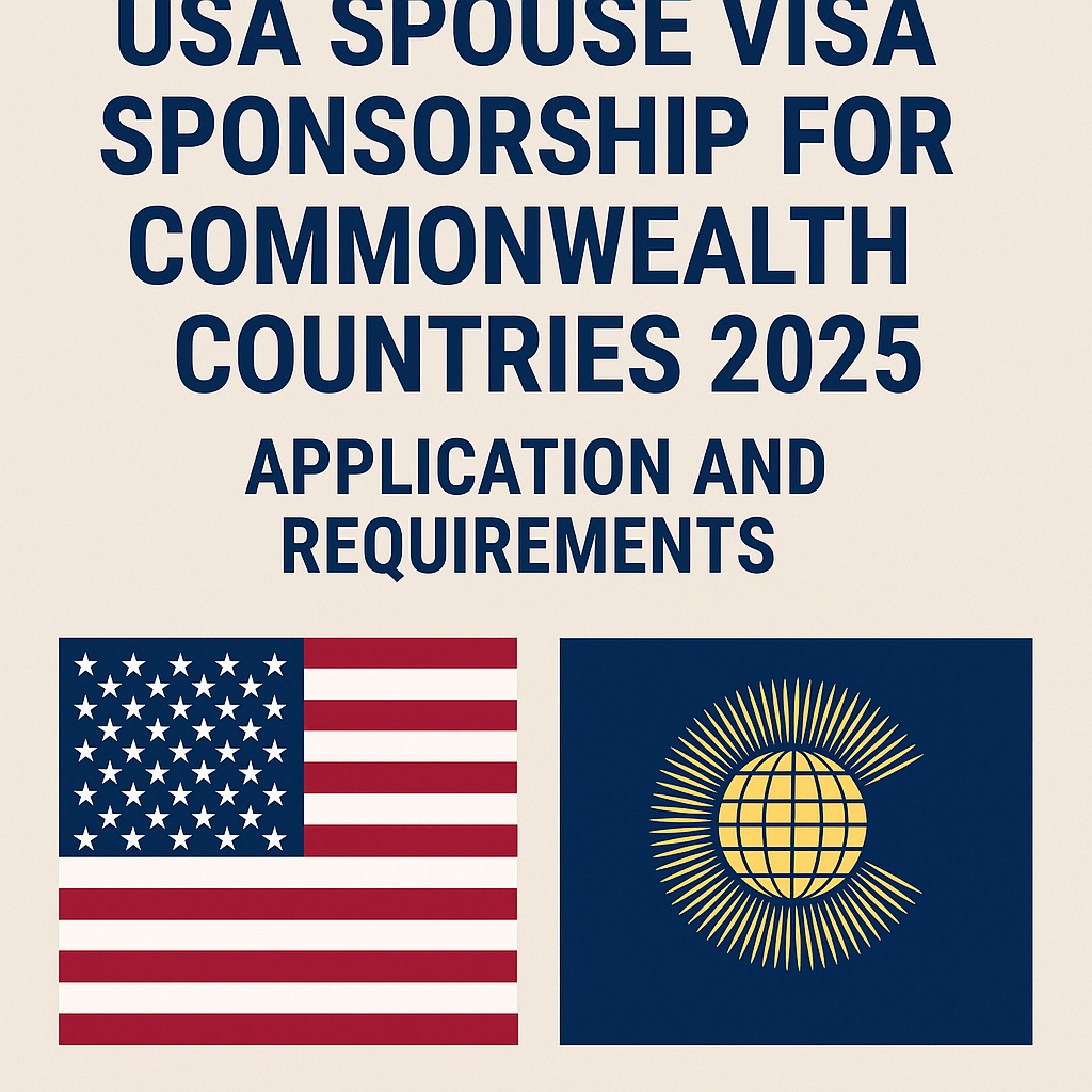 USA Spouse VISA Sponsorship for Commonwealth Countries 2025 Application and Requirements